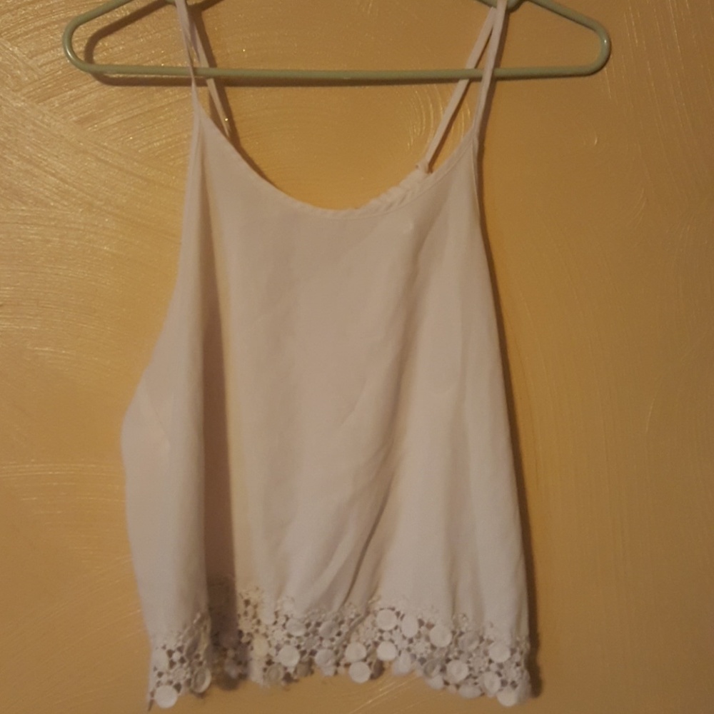 Lace tank top
